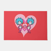Dr. Seuss Valentine | Das eine ist das Zweite Fußmatte (Vorderseite)