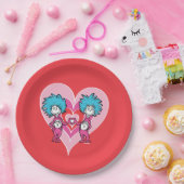 Dr. Seuss Valentine | Das eine ist das Zweite Pappteller (Party)