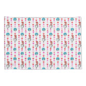 Dr. Seuss Valentine | Die Katze im Hut-Herz-Pat Kissenbezug (Rückseite-Rechts)