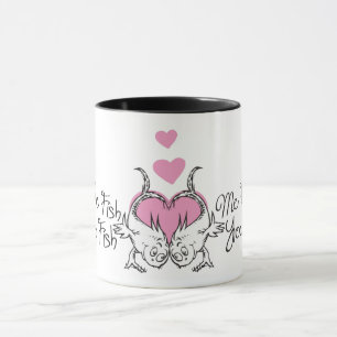Dr. Seuss Valentine   Ein Fisch zwei Fische Tasse