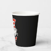 Dr. Seuss Valentine | Ich höre die Katze im Hut Pappbecher (Rückseite)