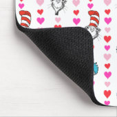 Dr. Seuss Valentine | Katze im HutinnPattern Mousepad (Ecke)