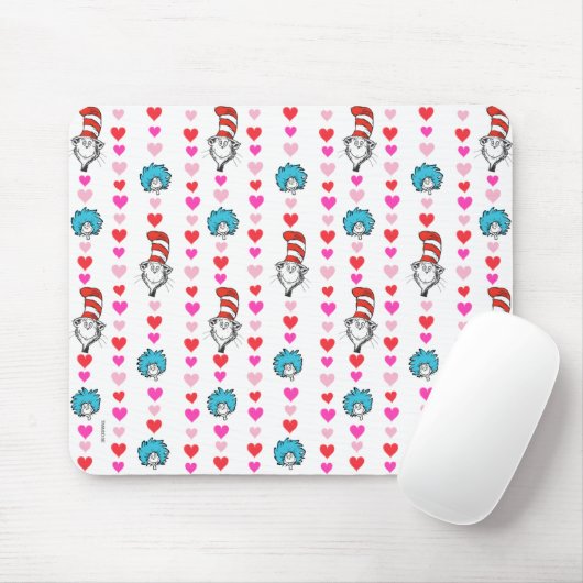 Dr. Seuss Valentine | Katze im HutinnPattern Mousepad (Mit Mouse)