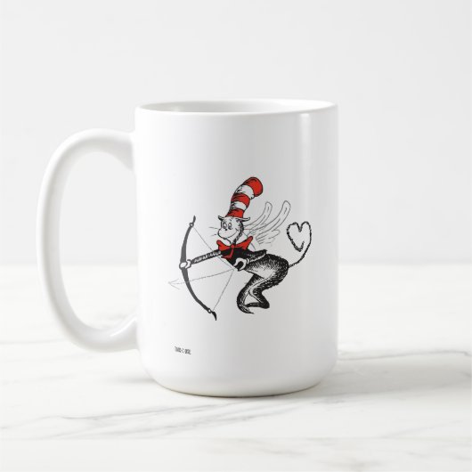 Dr. Seuss Valentine | Katze in der Hutschere Kaffeetasse (Links)