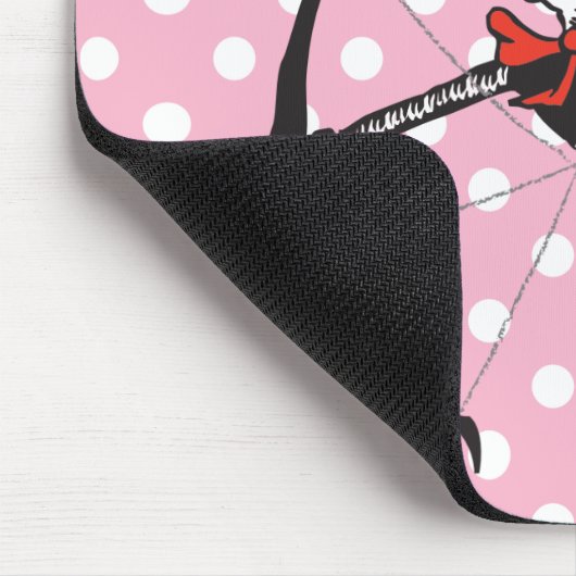 Dr. Seuss Valentine | Katze in der Hutschere Mousepad (Ecke)