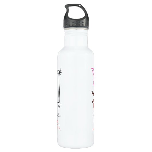 Dr. Seuss Valentine | XOXO Design Edelstahlflasche (Rückseite)