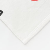 Dr. Seuss Valentine | XOXO Design Fleecedecke (Ecke)