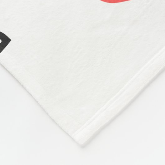 Dr. Seuss Valentine | XOXO Design Fleecedecke (Ecke)