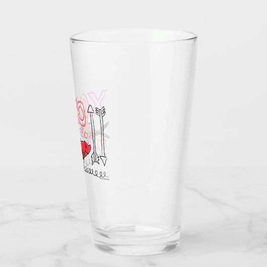 Dr. Seuss Valentine | XOXO Design Glas (Links)