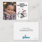 Dr. Seuss Valentine's Day | Be My Valentine Mitteilungskarte (Vorne/Hinten)