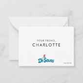 Dr. Seuss Valentine's Day | Be My Valentine Mitteilungskarte (Rückseite)