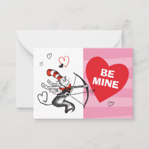 Dr. Seuss Valentinstag   Sei mein Schatz Mitteilungskarte