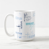 Dr. Seuss | Vatertag Zitatmuster Kaffeetasse (Links)