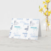 Dr. Seuss | Vatertag Zitatmuster Karte (Gelbe Blume)