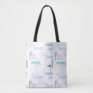 Dr. Seuss Vatertags-Zitatmuster Tasche