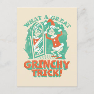 Dr. Seuss Was für ein großartiger Grinch-Trick! Postkarte