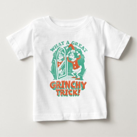 Dr. Seuss | Was für ein großartiger Grinchy Trick! Baby T-shirt (Vorderseite)