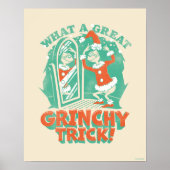 Dr. Seuss | Was für ein großartiger Grinchy Trick! Poster (Vorne)