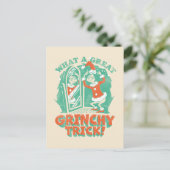 Dr. Seuss | Was für ein großartiger Grinchy Trick! Postkarte (Stehend Vorderseite)
