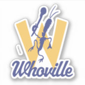 Dr. Seuss | Who-ville-Logo Aufkleber (Vorderseite)