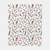 Dr. Seuss Whoville Characters Festive Pattern Fleecedecke (Vorderseite)