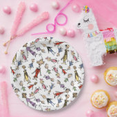 Dr. Seuss Whoville Characters Festive Pattern Pappteller (Party)