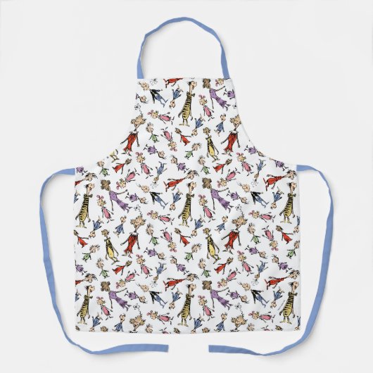 Dr. Seuss Whoville Characters Festive Pattern Schürze (Vorderseite)