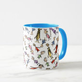 Dr. Seuss Whoville Characters Festive Pattern Tasse (VorderseiteRechts)