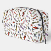 Dr. Seuss Whoville Characters Festive Pattern Waschbeutel (Rechte Ecke)