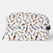 Dr. Seuss Whoville Characters Festive Pattern Waschbeutel (Rückseite)