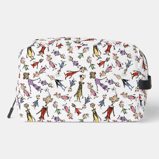 Dr. Seuss Whoville Characters Festive Pattern Waschbeutel (Rückseite)