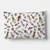 Dr. Seuss Whoville Characters Festive Pattern Zubehörtasche (Rückseite)