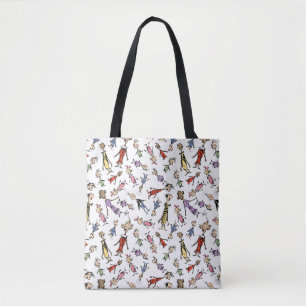 Dr. Seuss Whoville Charaktere Festives Muster Tasche