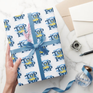 Dr. Seuss Wir hüpfen gerne auf Pop Geschenkpapier