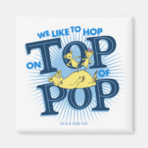 Dr. Seuss Wir hüpfen gerne auf Pop herum Magnet