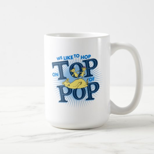 Dr. Seuss | Wir hüpfen gerne auf Pop Kaffeetasse (Rechts)