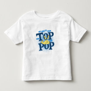 Dr. Seuss Wir hüpfen gerne auf Pop Kleinkind T-shirt
