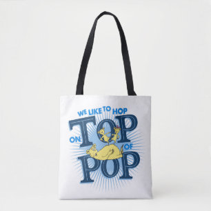 Dr. Seuss   Wir hüpfen gerne auf Pop Tasche