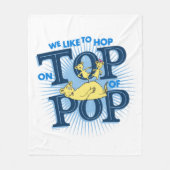 Dr. Seuss | Wir möchten auf Pop klatschen Fleecedecke (Vorderseite)