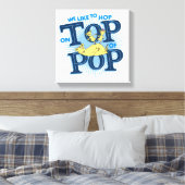 Dr. Seuss | Wir möchten auf Pop klatschen Leinwanddruck (Insitu (Schlafzimmer))