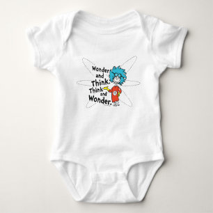 Dr. Seuss   Wonder and Think. Denken Sie nach. Baby Strampler
