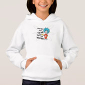 Dr. Seuss | Wonder and Think. Denken Sie nach. Hoodie (Vorderseite)