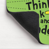Dr. Seuss | Wonder and Think. Denken Sie nach. Mousepad (Ecke)