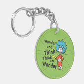 Dr. Seuss | Wonder and Think. Denken Sie nach. Schlüsselanhänger (Vorderseite links)
