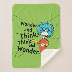 Dr. Seuss   Wonder and Think. Denken Sie nach. Sherpadecke