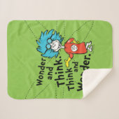 Dr. Seuss | Wonder and Think. Denken Sie nach. Sherpadecke (Vorderseite (Horizontal))