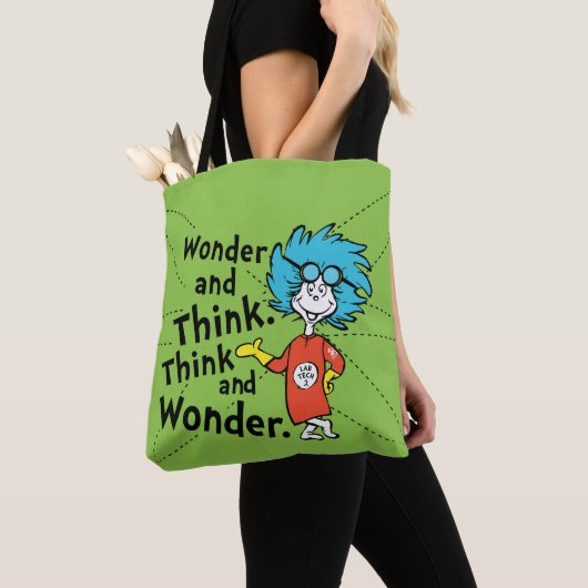 Dr. Seuss | Wonder and Think. Denken Sie nach. Tasche (Von Nahem)