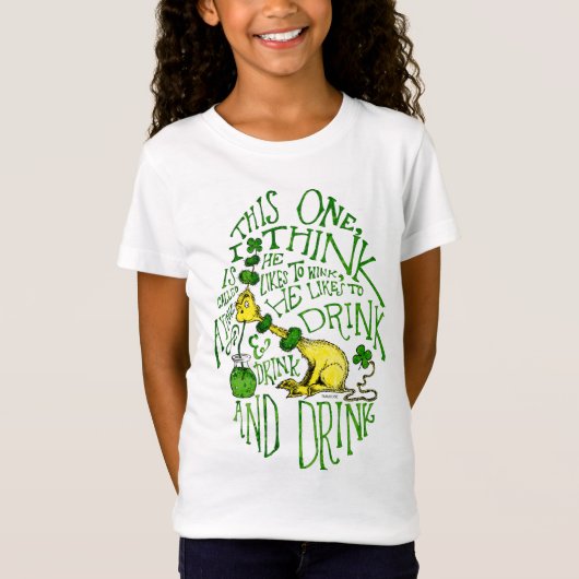 Dr. Seuss | Yink - St. Patrick's Day T-Shirt (Vorderseite)