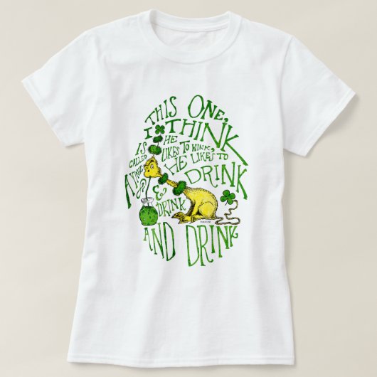 Dr. Seuss | Yink - St. Patrick's Day T-Shirt (Design vorne)