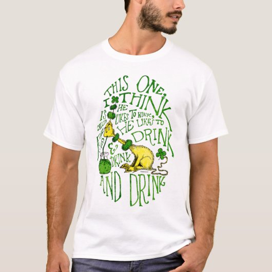 Dr. Seuss | Yink - St. Patrick's Day T-Shirt (Vorderseite)